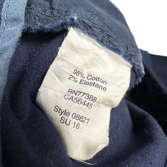 J. Crew Frankie Chino Pant size 12 Navy - Picture 5 of 5